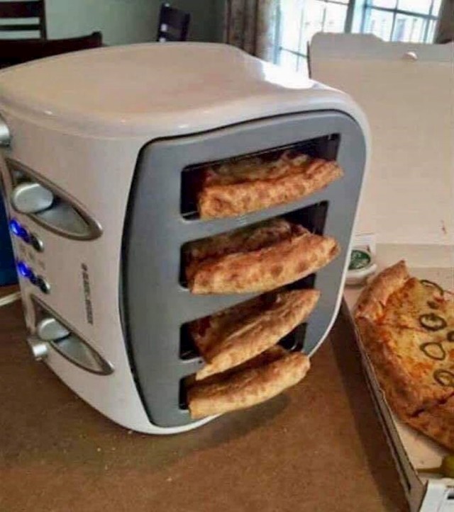 Kako podgrijati pizzu?