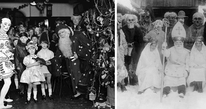 15 jezivih božićnih fotografija iz prošlosti koje dokazuju da su božićni običaji nekad bili totalno čudni