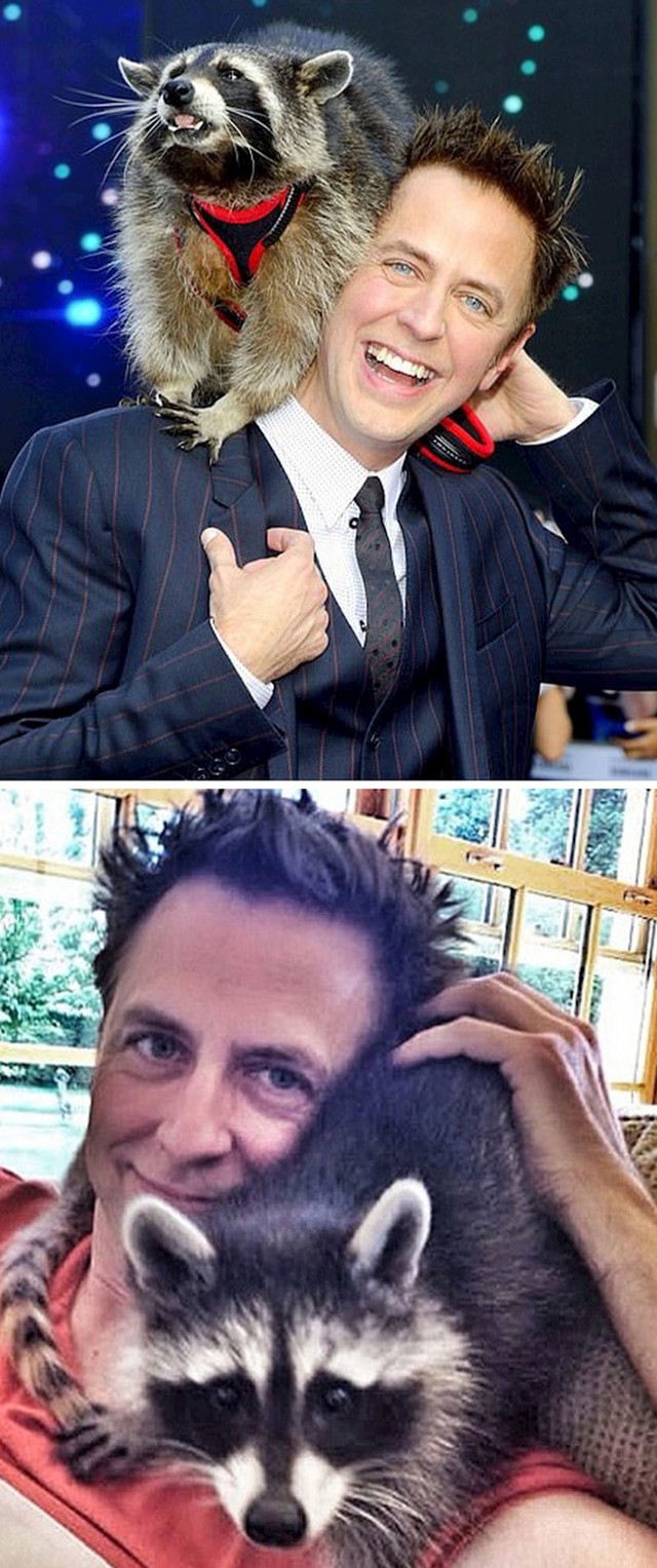 James Gunn i Oreo  (Čuvari galaksije)