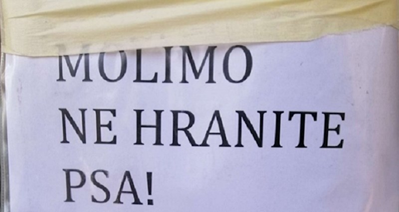 Natpis na ogradi u zagrebačkom kvartu nasmijao je prolaznike