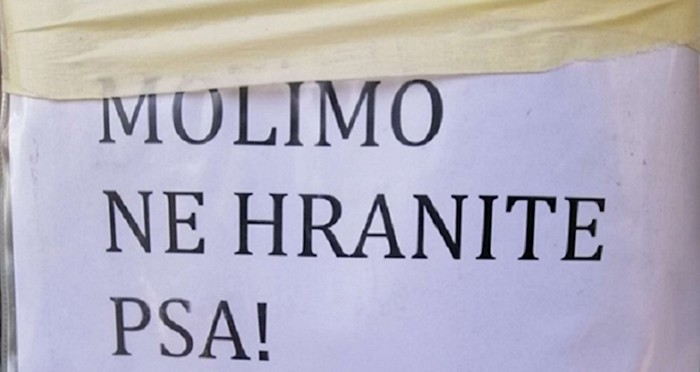 Natpis na ogradi u zagrebačkom kvartu nasmijao je prolaznike