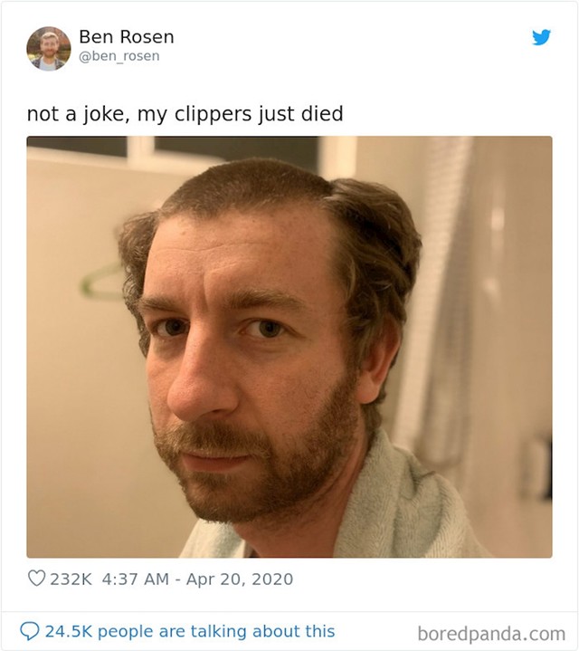 "Škare su mi pukle..."