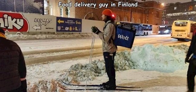 Dostava hrane u Finskoj