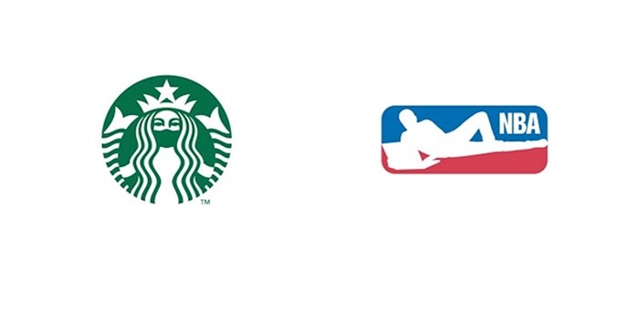 Lik je izmijenio logotipe ovih firmi i prilagodio ih trenutnoj pandemiji koronavirusa