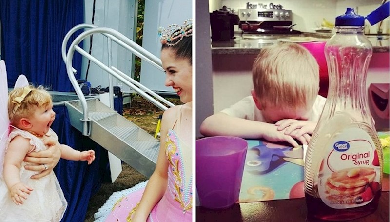 Slike koje dokazuju da je život s djecom težak ali i urnebesan