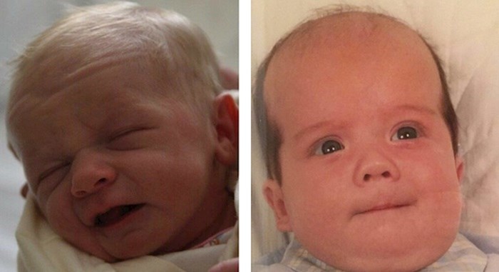 Ljudi su podijelili smiješne slike svojih bebica na kojima izgledaju kao starci