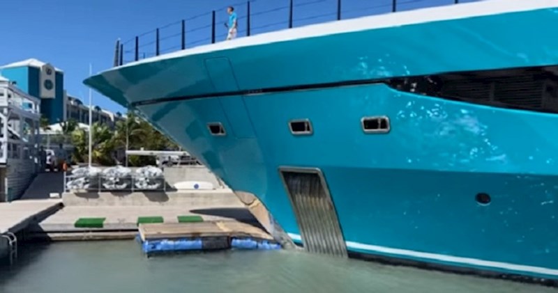 VIDEO Tip zabio milijunsku jahtu u obalu