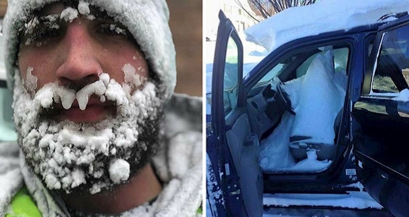 Nakon ovih fotografija više vam neće biti hladno, pogledajte kakve probleme ovim ljudima zadaje snijeg