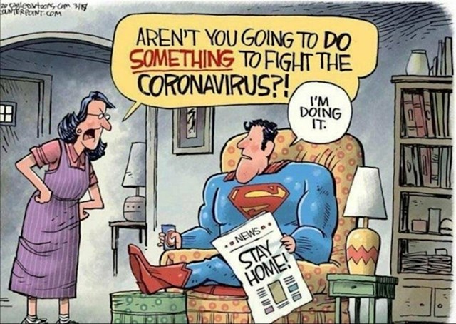 Ako može Superman, možete i vi! :)