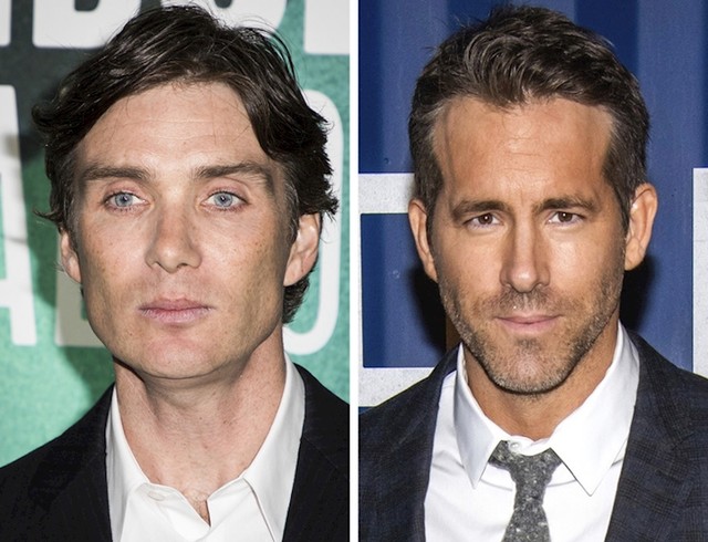 Cillian Murphy i Ryan Reynolds — 43 godine