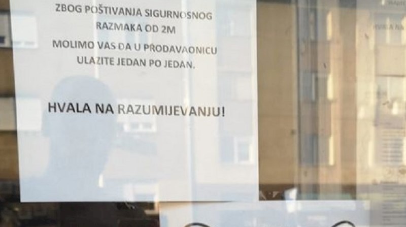 Natpis o obaveznom nošenju maski postao hit, ovo je urnebesno