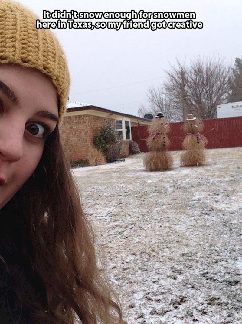 Snjegovići u Teksasu