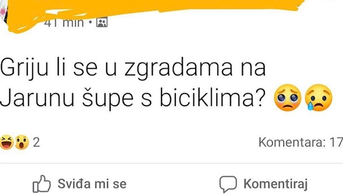 Netko je na Faceu postavio pitanje o grijanju, komentar jednog lika je sve nasmijao