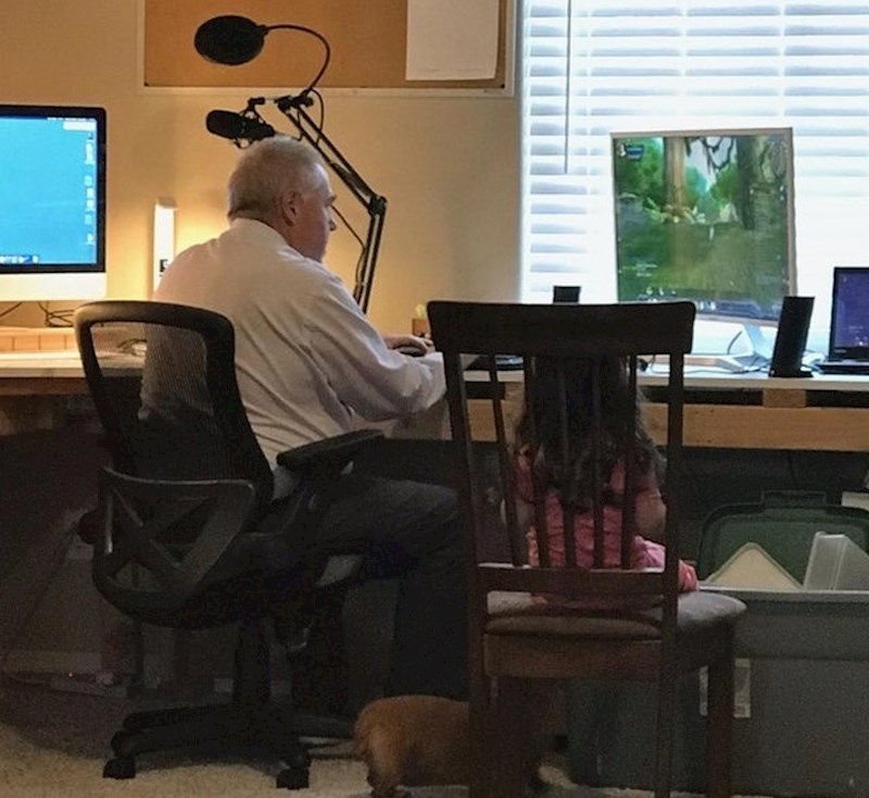 Zajednički trenutci djeda i unuke