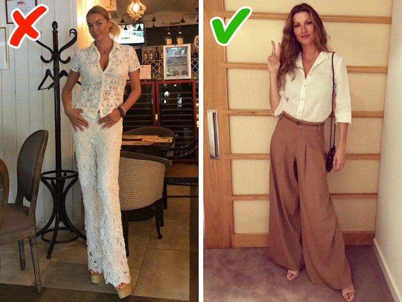 Široka ramena + uski kukovi