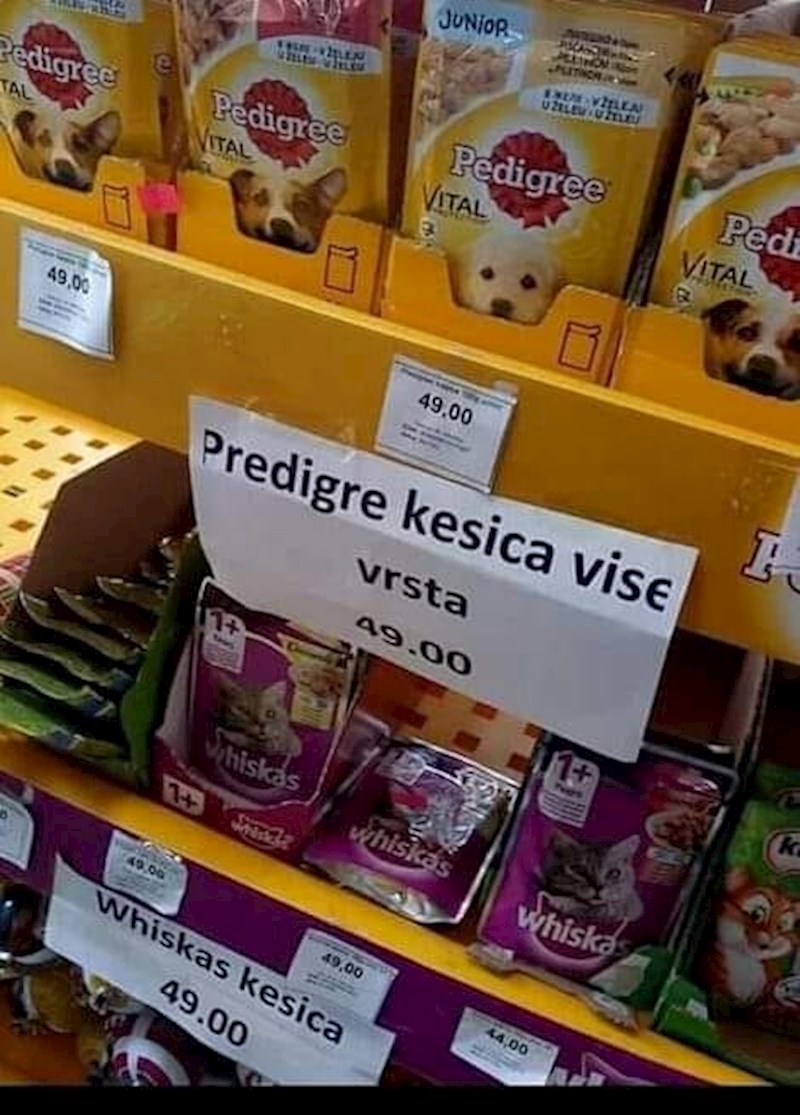 Predigre umjesto Pedigree :D
