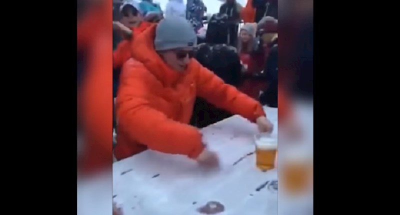 VIDEO Lik je na skijanju nasmijao sve oko sebe, pogledajte što je učinio