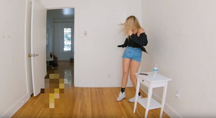 VIDEO Djevojka se snimala kako pleše, ono što je upalo u sobu ju je prestravilo