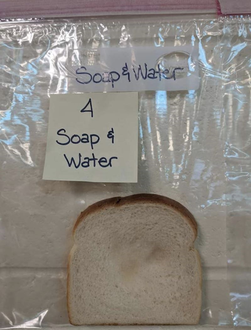 Ruke oprane sapunom i vodom: