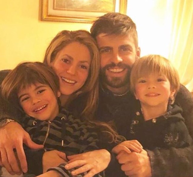 Shakira i Gerard Piqué (dvoje djece)