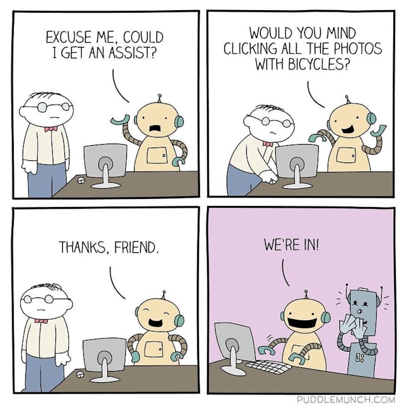 Kad moraš potvrditi da nisi robot