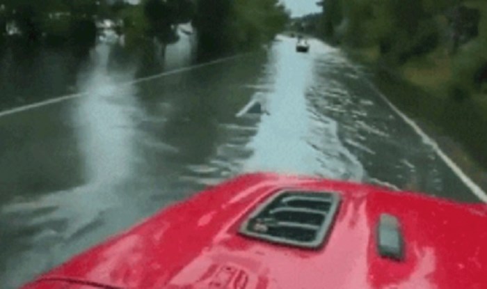 Ovaj lik nije mogao vjerovati što je to pored njega prošlo na cesti