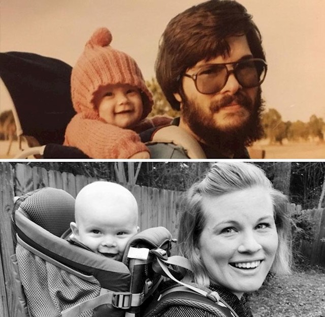 Tata i kćer i nova članica nakon 34 godine :)