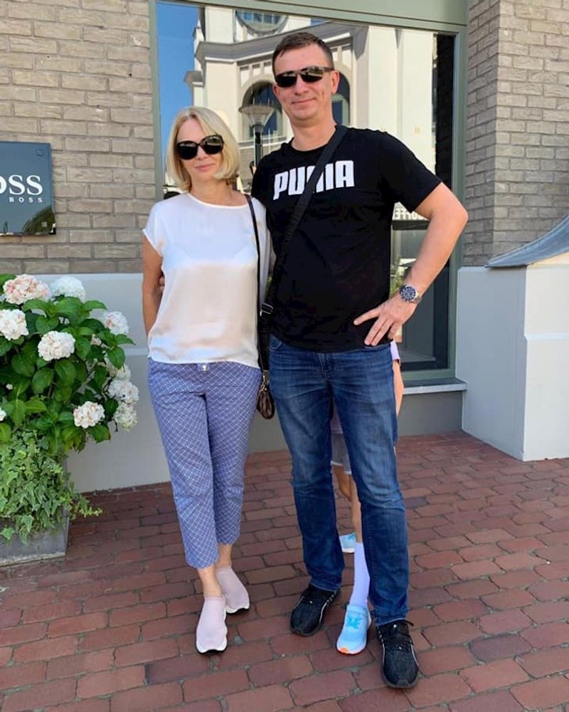 "Moj sin i ja. On ima 41 godinu, a ja 64"