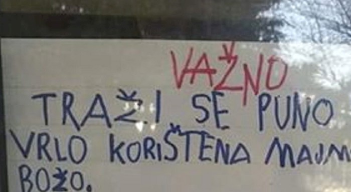 Simpatična poruka djece iz vrtića raznježila Splićane