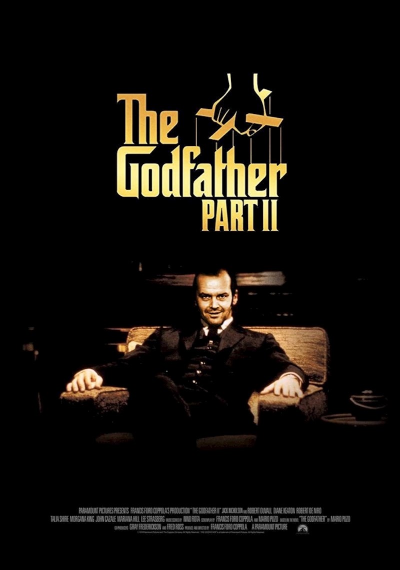 Jack Nicholson kao Michael Corleone u The Godfather