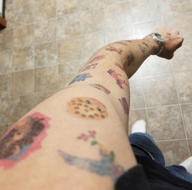 "Dopustio sam kćeri da me tetovira"