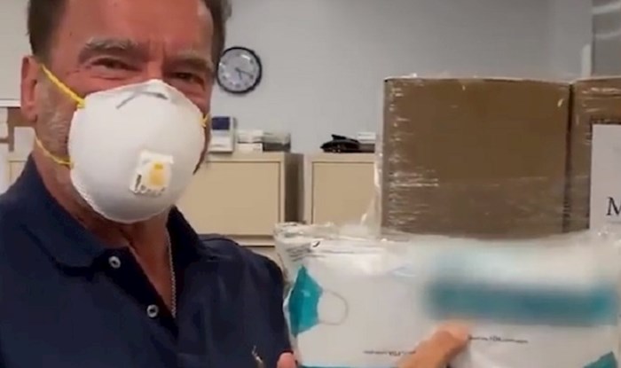 Arnold Schwarzenegger donirao je bolnici zaštitnu opremu u vrijednost od milijun dolara