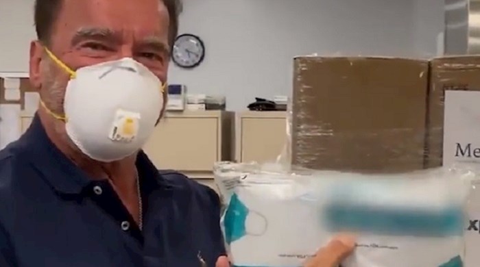 Arnold Schwarzenegger donirao je bolnici zaštitnu opremu u vrijednost od milijun dolara