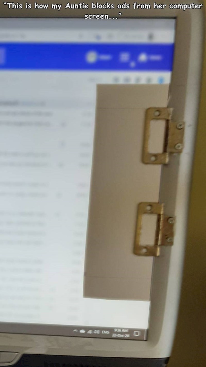 "Ovako moja teta uklanja reklame koje joj se pojave na ekranu"