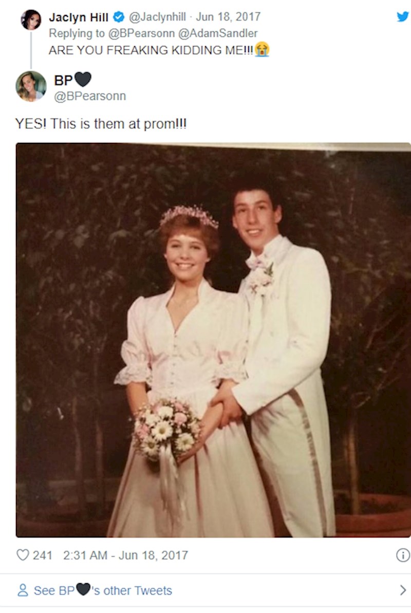 Adam Sandler na svojoj maturalnoj zabavi