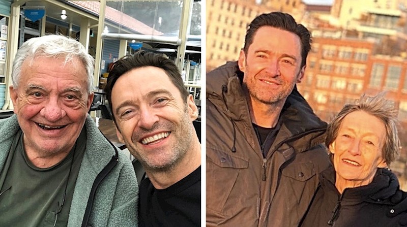 Hugh Jackman i roditelji