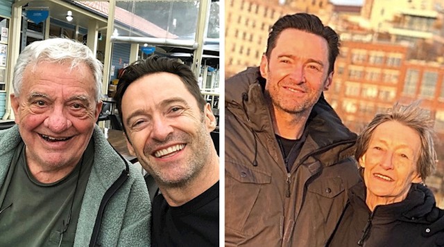 Hugh Jackman i roditelji