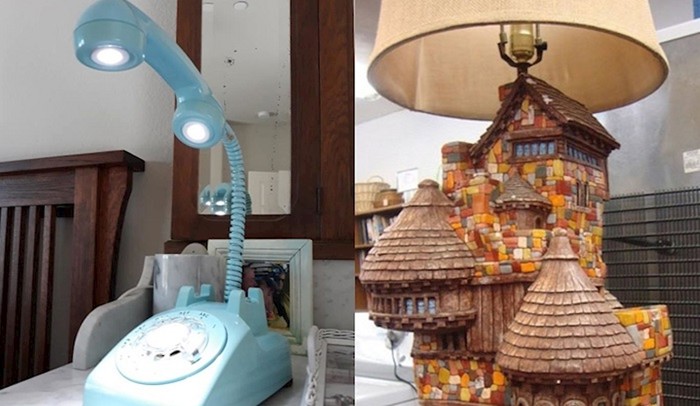 Ljudi su na buvljacima pronašli neobične lampe i lustere, evo najluđih