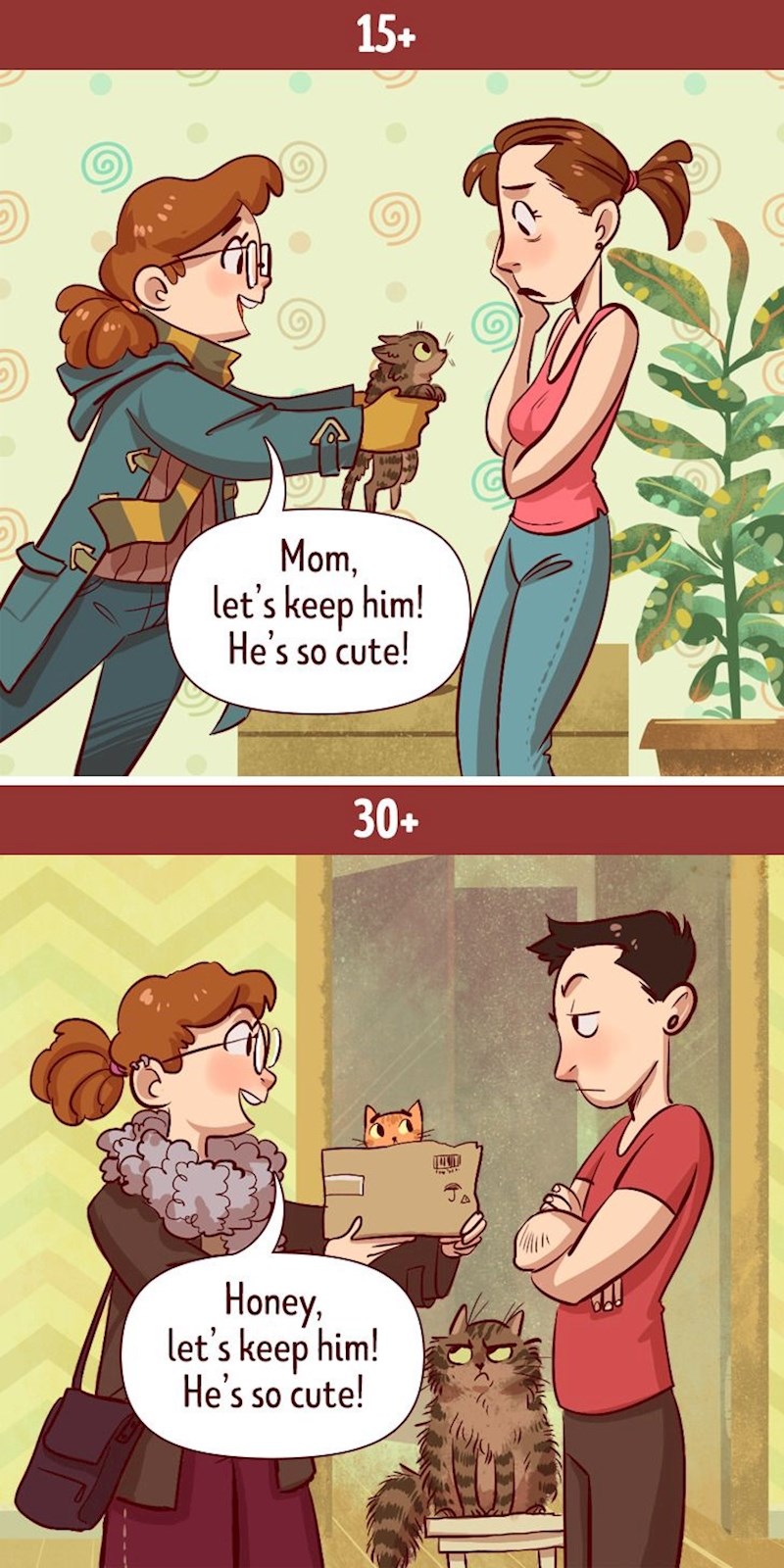 Mama udomimo ga, prekrasan je!  S 30 godina - ljubavi udomimo ga, prekrasan je!