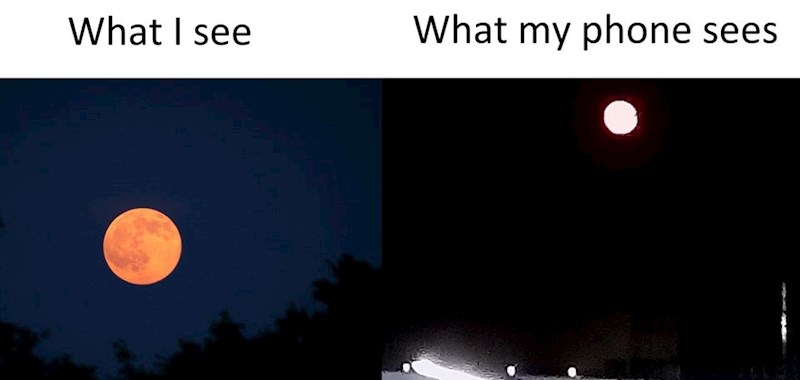 Što ja vidim i što vidi moj mobitel: