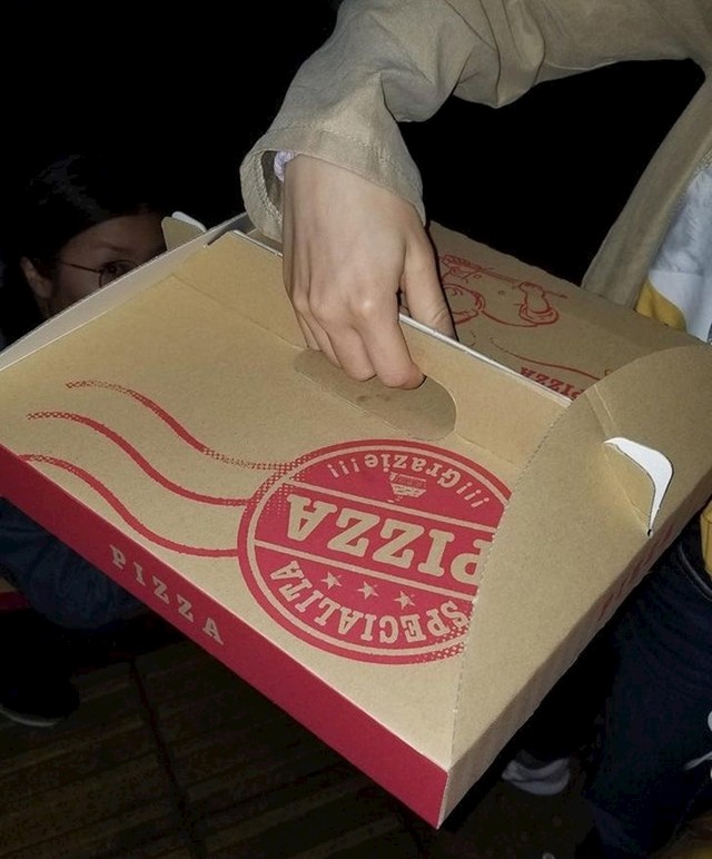 Još jedna zanimljiva kutija za pizzu