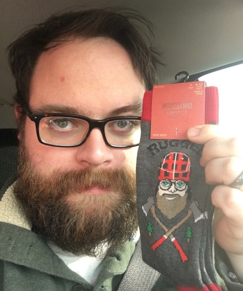 "Žena je pronašla čarape s mojim likom..."