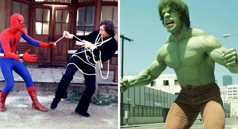 Kako super junaci izgledaju danas i kako su izgledali kada su se prvi puta pojavili u filmovima
