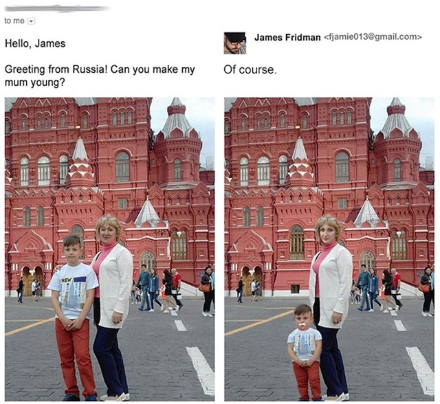 Možeš li pomladiti moju majku?