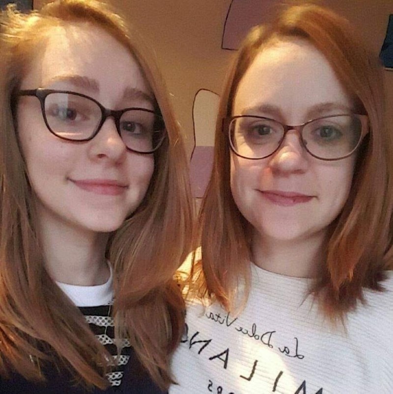 "Ja (33), s mojom kćeri (15)"