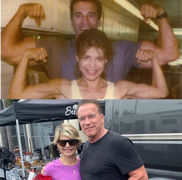 Terminator i Sarah Connor unatoč godinama ostali su u super formi :)