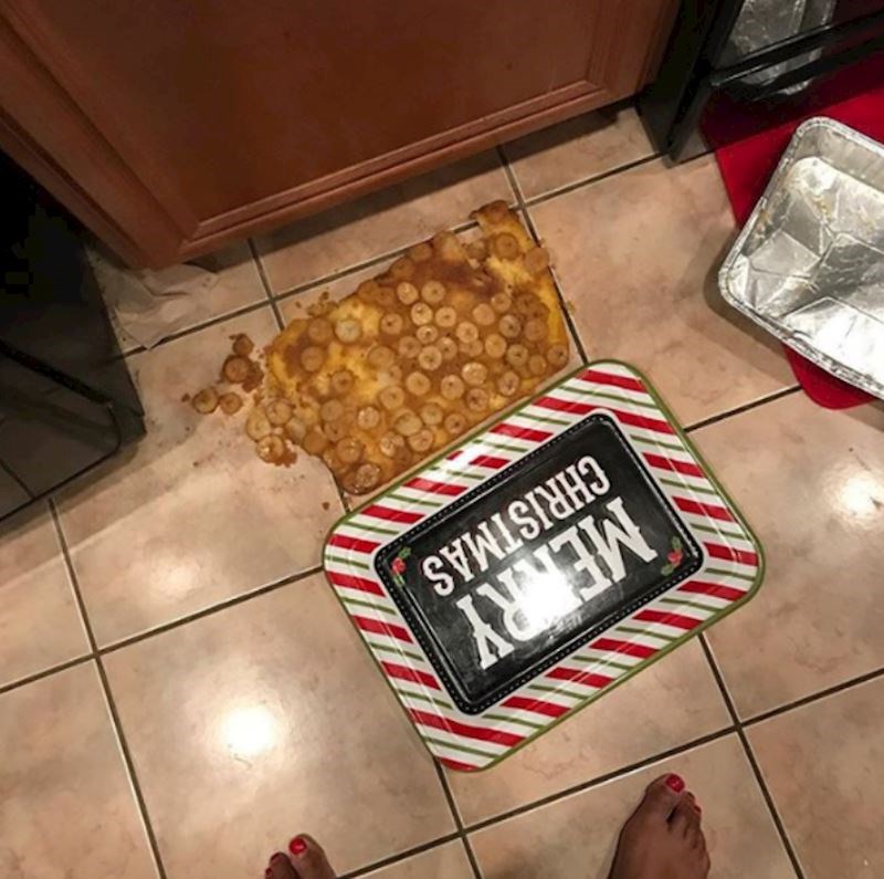 Ovo je trebao biti kolač za božićni doručak, dobro je ispao...