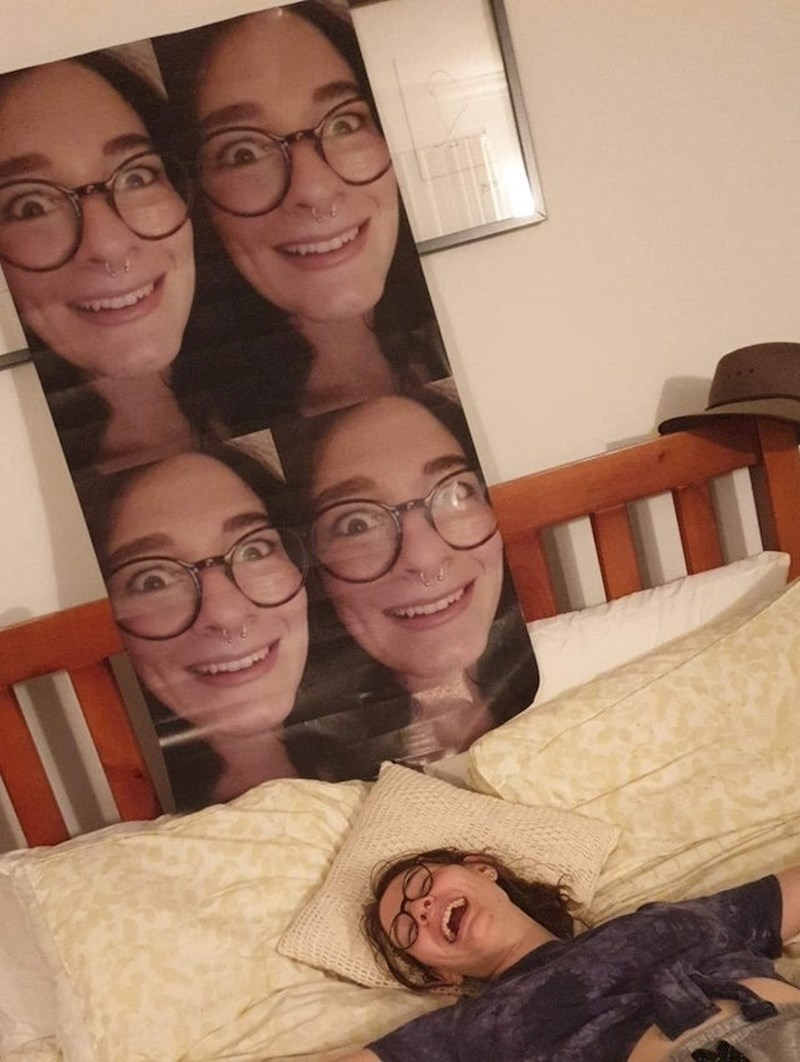 "Prodavač na internetu me nije dobro shvatio i poslao mi poster s mojim licem. Nisam uopće ljuta!