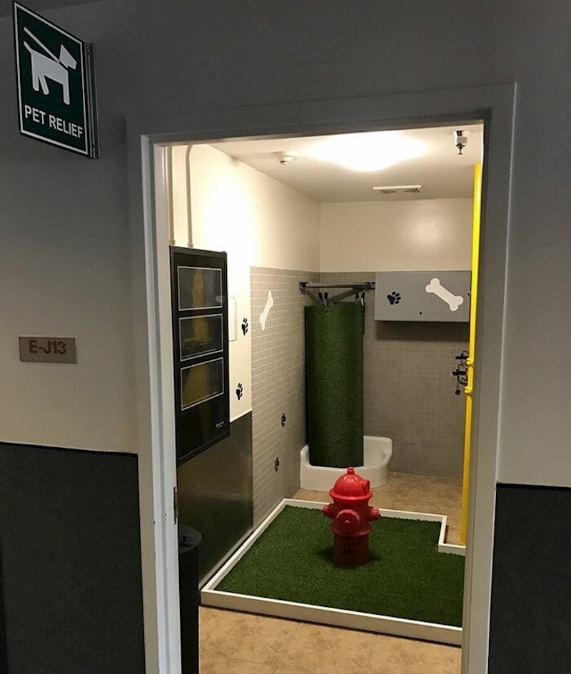 Kutak za pse na aerodromu