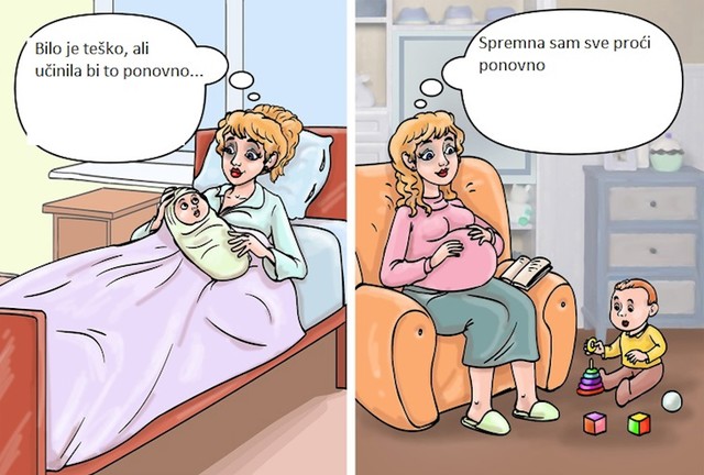 Čak i kada mame znaju koliko je porod bolan, one često to sve ponove.